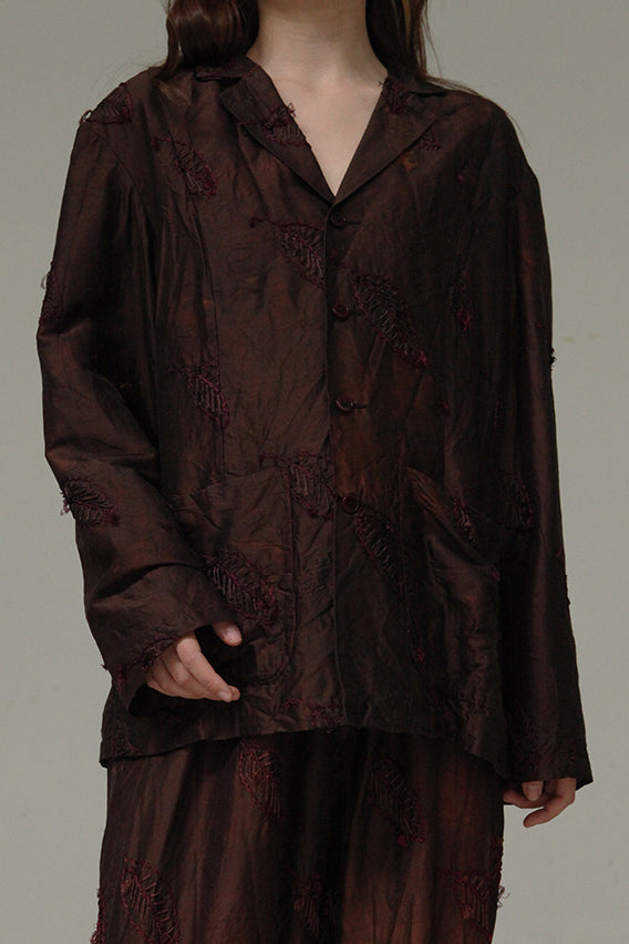 MUTEDANCE Hand-embroidered top MD21SS45